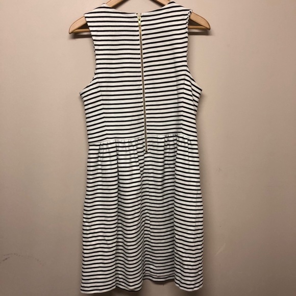 J.Crew black & white no sleeve dress - Picture 5 of 8